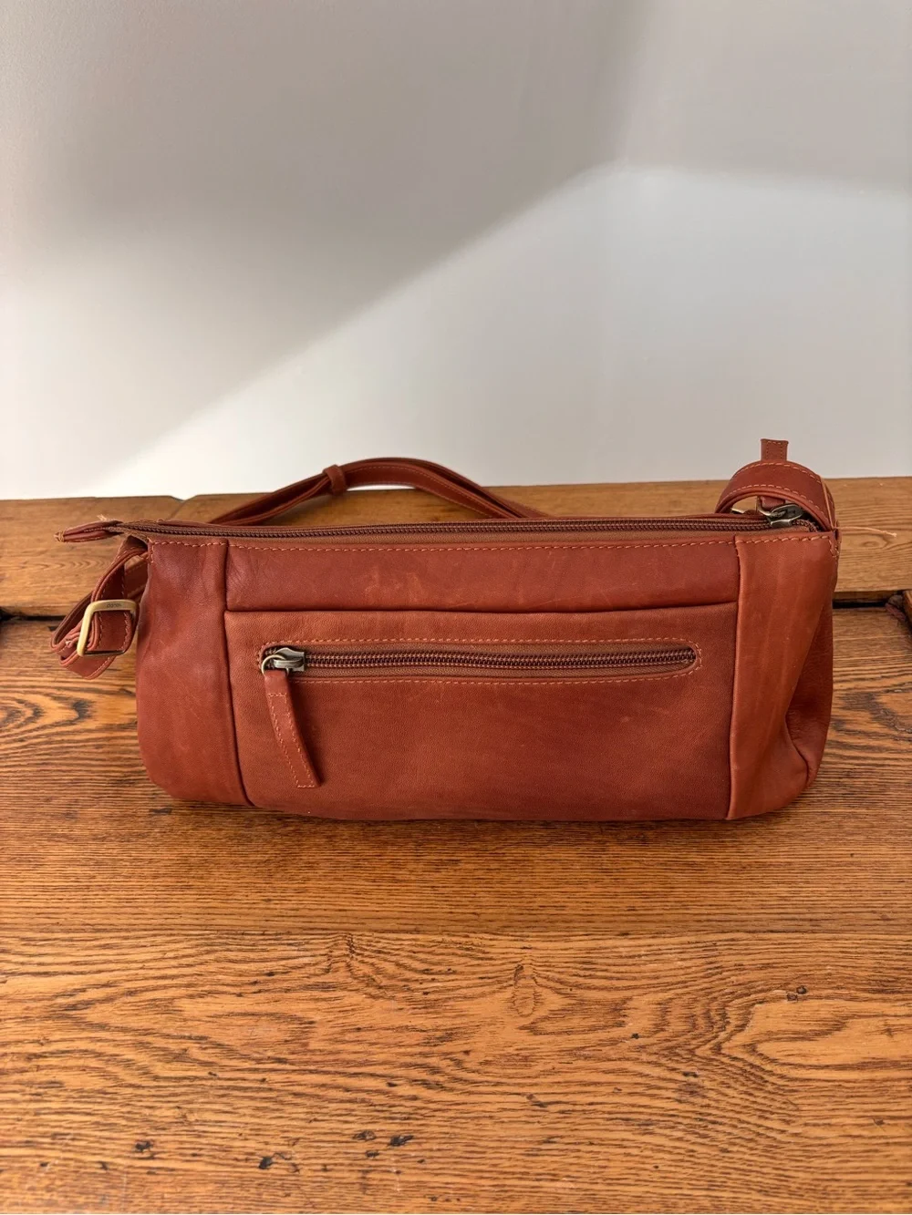Derek Alexander Leather Crossbody Bag 🤎 - Picture 2 of 8